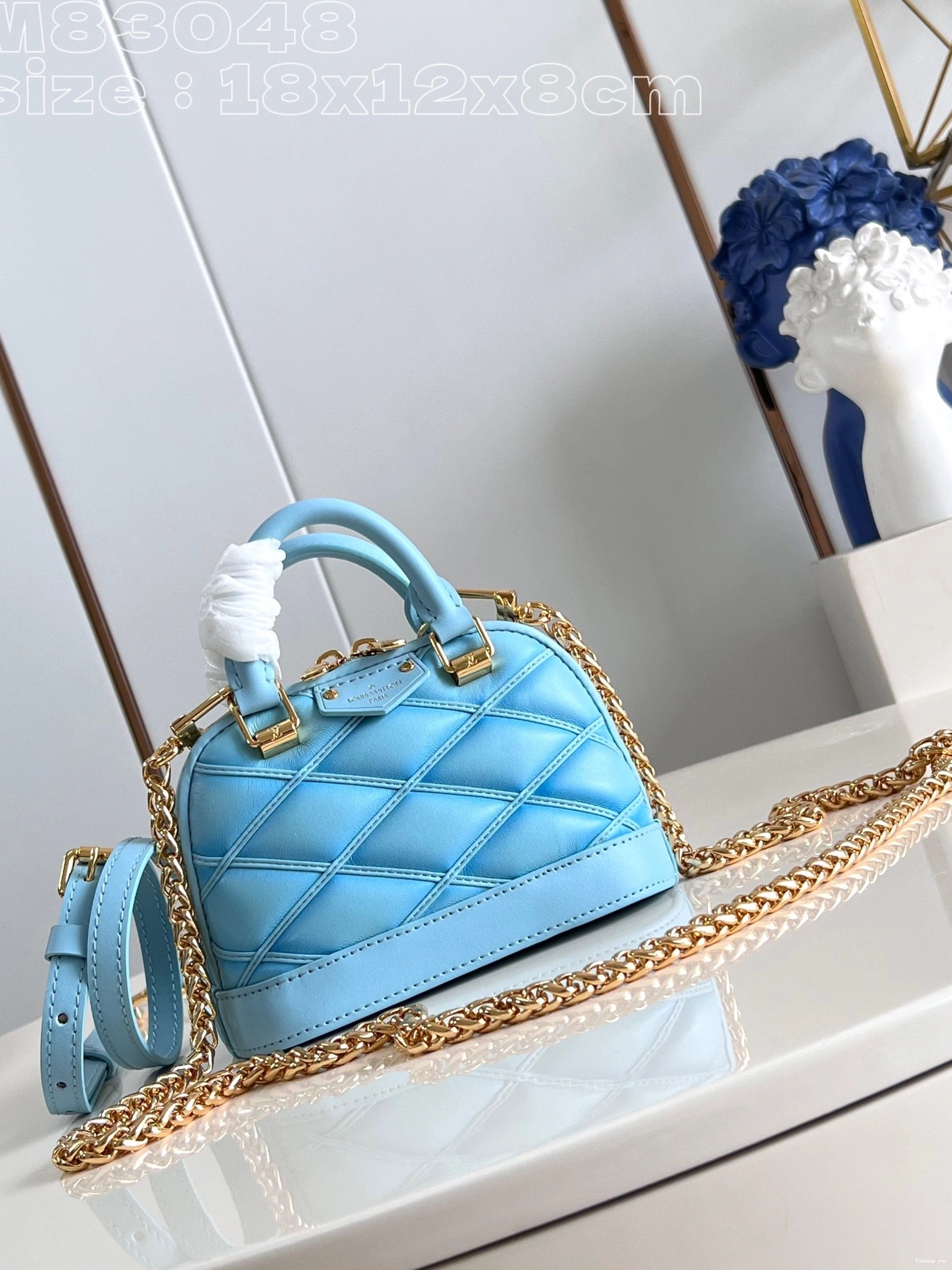 Affordable Alma-18*12*8cm LOUIS Nano VUITTON 0804